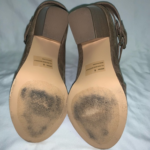 Light Brown Heeled Booties - Picture 4 of 4